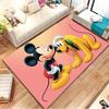 Tappeti Tappeti Disney Pluto con Motivo 3D Grande Area per Casa Soggiorno Camera da Letto Divano Zerbino Decorazione Tappetino Antiscivolo per Bambini Potdemiel