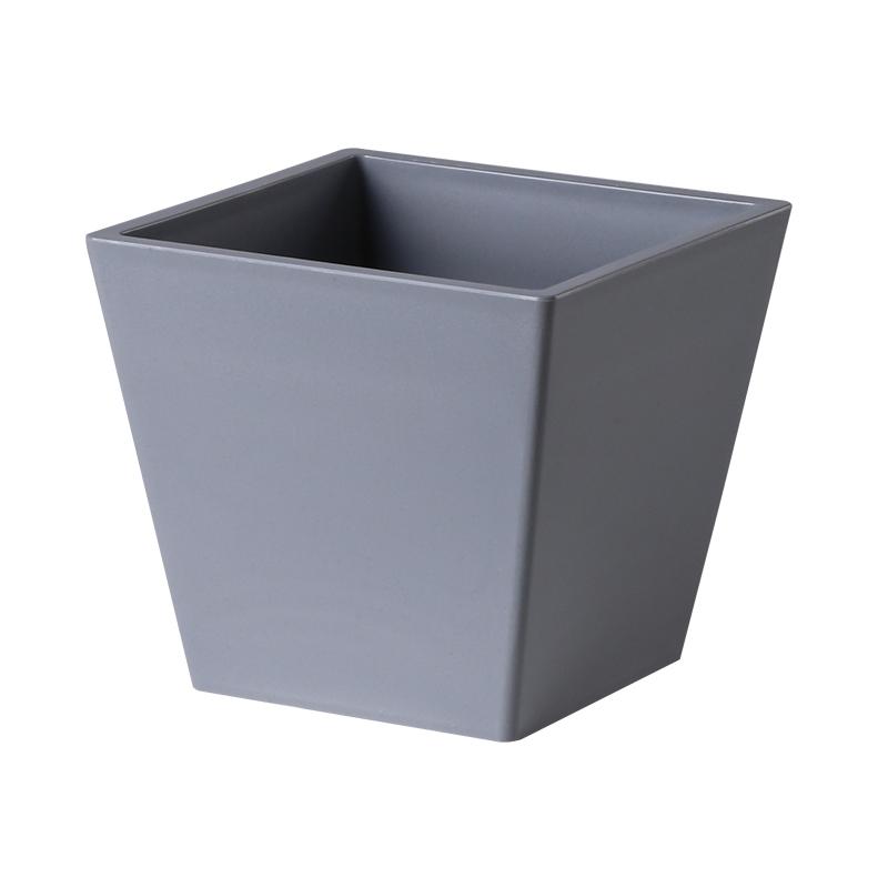 Eco-friendly Square PP Plastic Pots-Durable Lightweight Compact Design Modern Style for Indoor Use