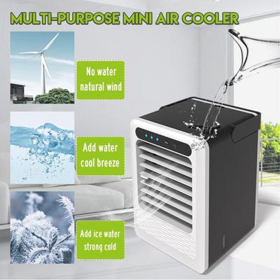 3 In 1 Humidification Fan Desktop Mini Air Conditioner USB Cable Fan Desktop Cooling Fan Portable Air Cooler