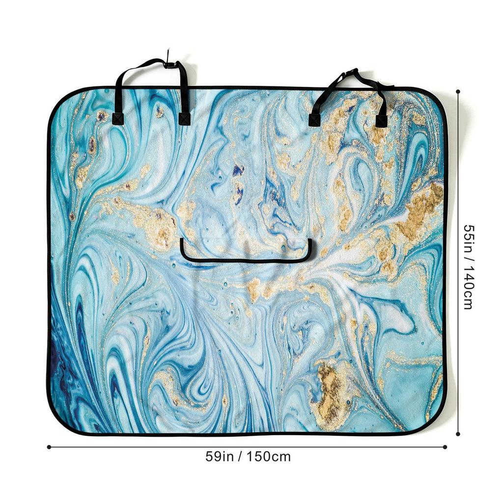Universal Rear Car Seat Towel Cover - All-Season Protector for Gym and Workout