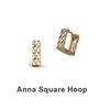Tani By mineTani Anna Square Hoop Gt23ane11