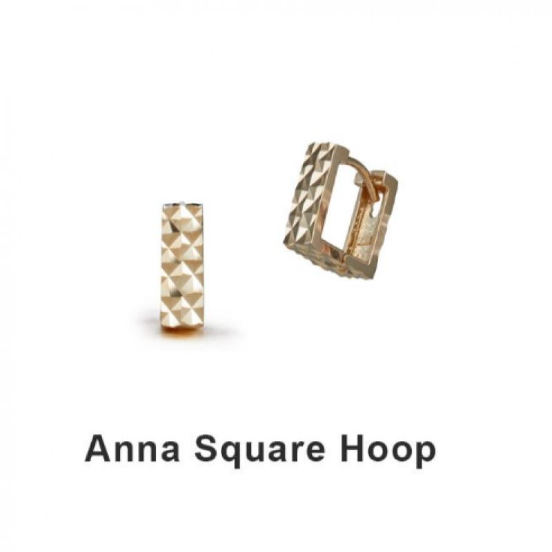 Tani By mineTani Anna Square Hoop Gt23ane11