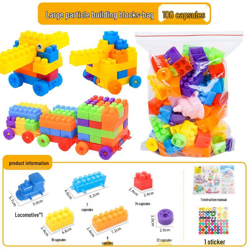 Manufacturers Plastic Educational Building Blocks for Kids - Enlightenment Toys for Boys - Clearance Sale