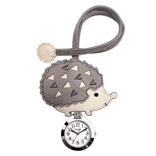 Follow Hoock Hedgehog Hang Watch E02716S-6 GY Women's Pocket Watch
