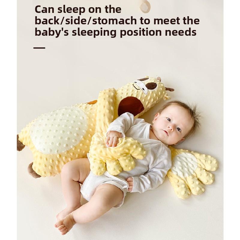 Toddler Shape Giraffe Sleep Soothing Hand Palm Toy Leep Aid Companion Dolls