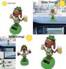Lustiges solarbetriebenes Bierhund Schaukel-Tanz-Spielzeugauto Dekoration Einzigartiges Geschenk für Kinder
