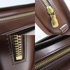 Used LOUIS VUITTON Clutch Bag Saint Louis N51993 Damier/leather Ebene Brown Business Bag