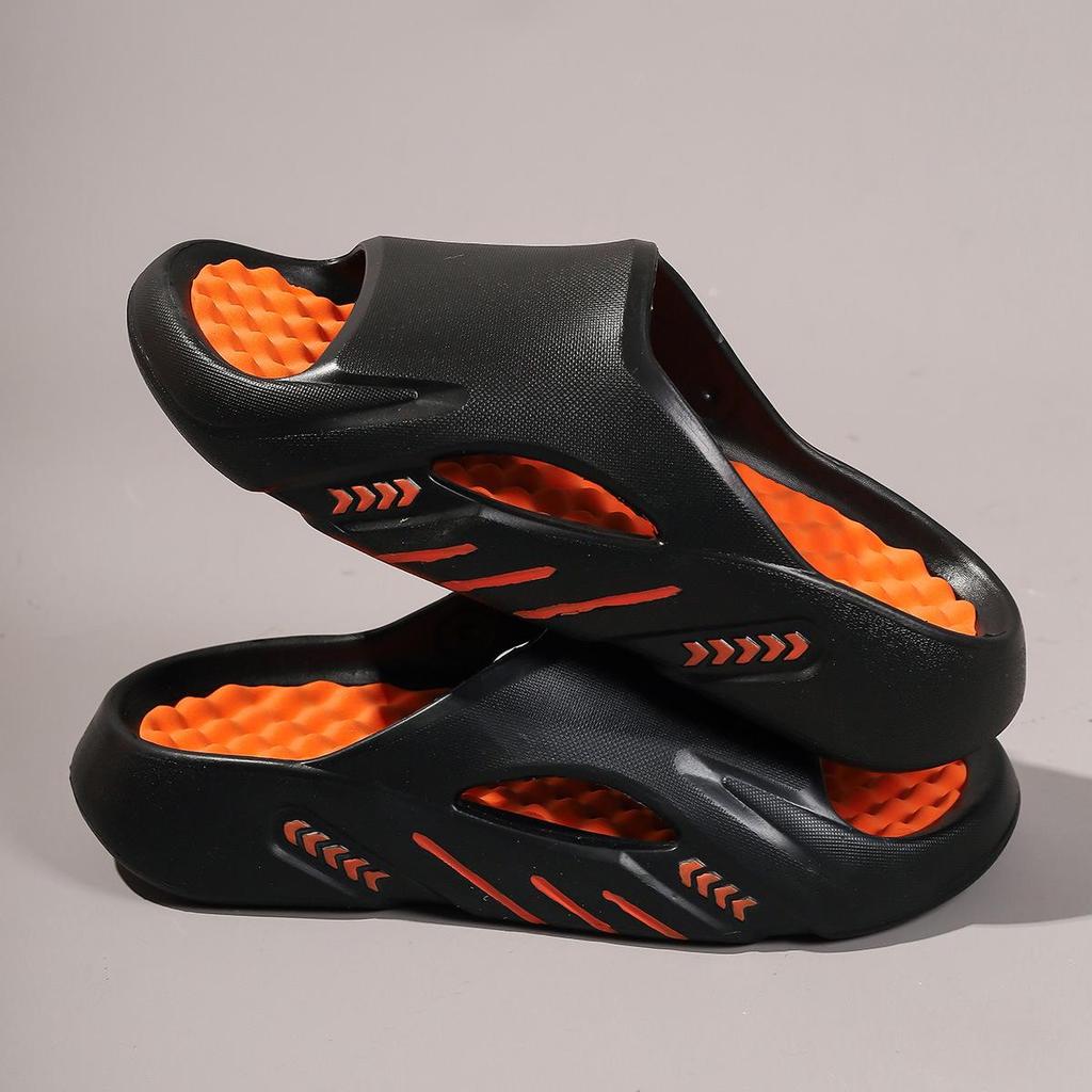 Men's Classic EVA Slippers - Summer Massage Beach Sandals with Thick Sole