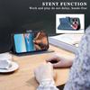 DF-06 For iPhone 16 Pro Max Case Line Imprint Wallet Phone Cover