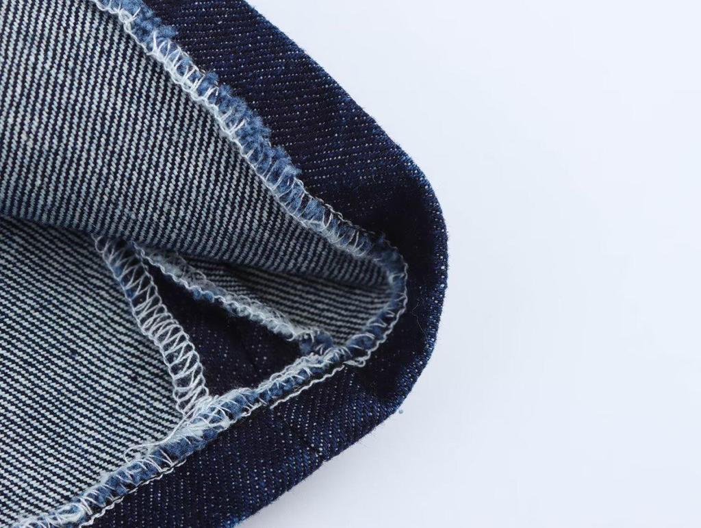 2025 Spring Women's European & American Slim Denim Dress