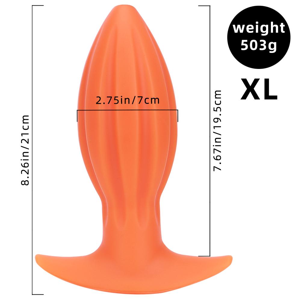 Silicone Anal Plug Anal Expander Adult Sex Toys Fisting Big Dildo Realistic Penis Slave Femdom BDSM