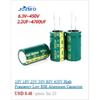 10 Stück Originaler Aluminium-Elektrolytkondensator 220UF 160V 200V 250V Mehrere Spezifikationen 220UF Schwarz