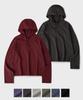 [Daily Room X Hooves] Panel Henley Neck Sleeve Hoodie - 8 Colors (Type B)