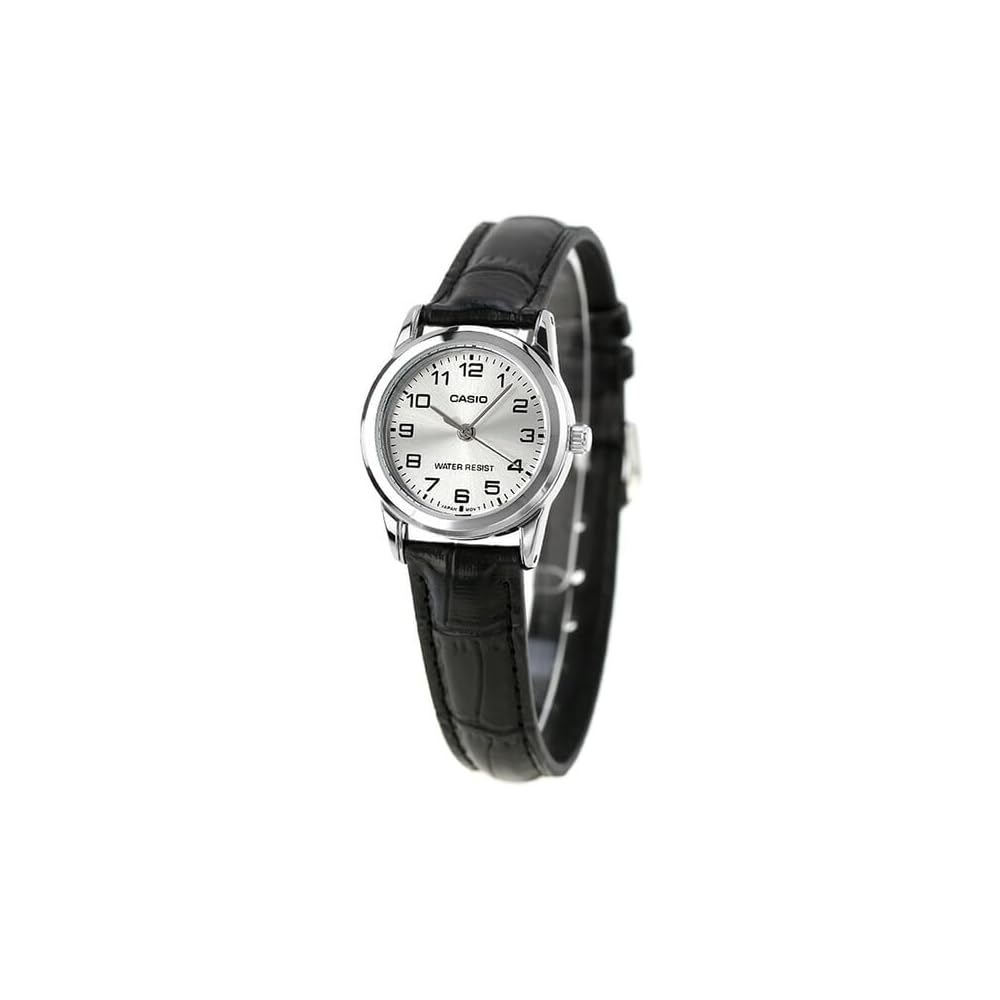 Casio Cheap Casio Standard Quartz Women s Wristwatch LTP-V001L-7B Leather Band White Dial