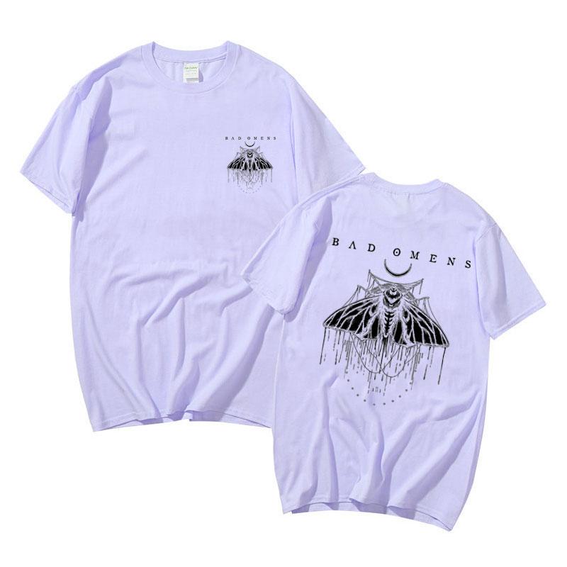 Bad Omens Band Grafická trička Krátký rukáv Párová Rock Punk Gotický Streetwear Pánské Topy Tričko Pánské Vintage Oversized Trička