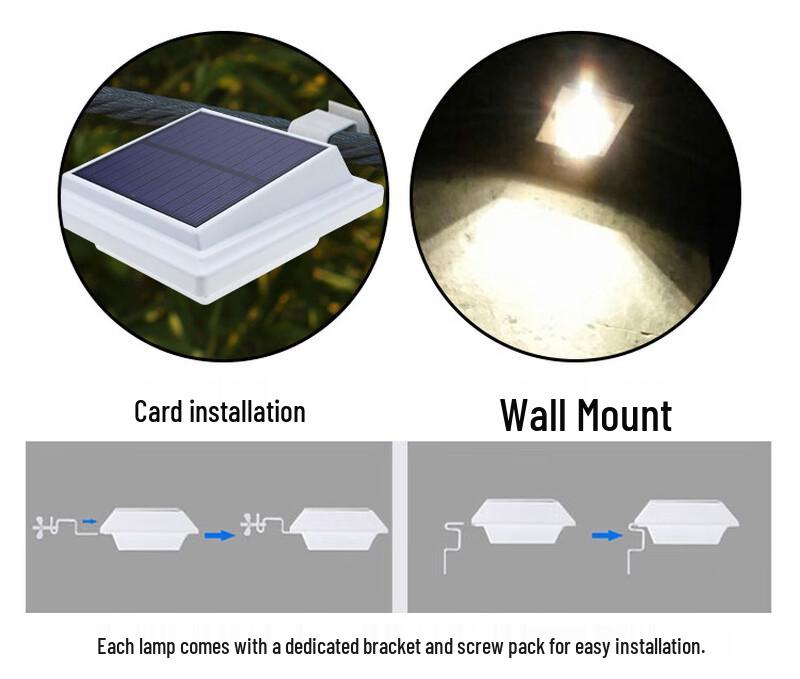 Outdoor Solar Sensor Wall Light