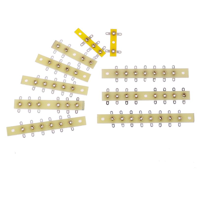 2Pin-8Pin Fr4 Tag Strip Turret Terminal Board Generic Fr Hifi Vintage Amp