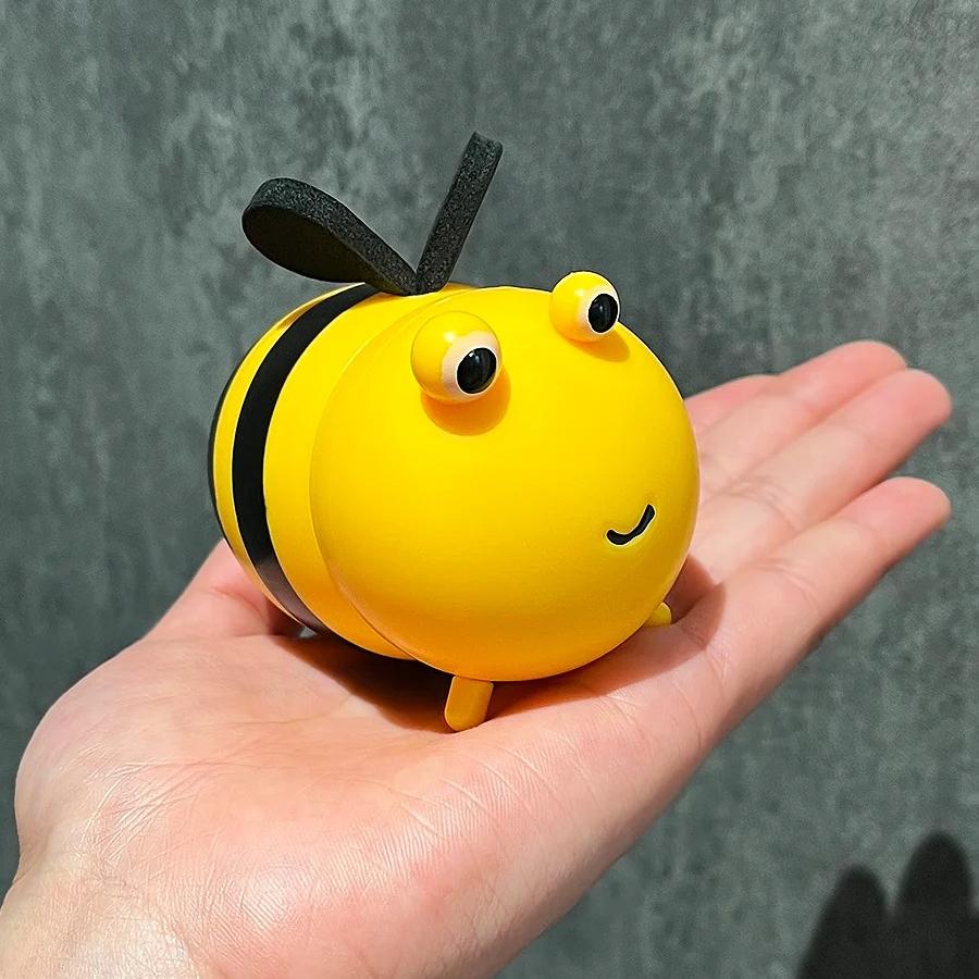 

Creative Cute Toothpick Box Personalized Little Bee Home Desktop Ornament Dining Table Restaurant Special Toothpick Holder Box жовтий