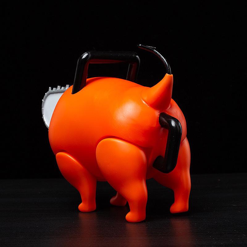 Chainsaw Man Fever: Medium Pochita Chainsaw Dog Figure with Movable Limbs!