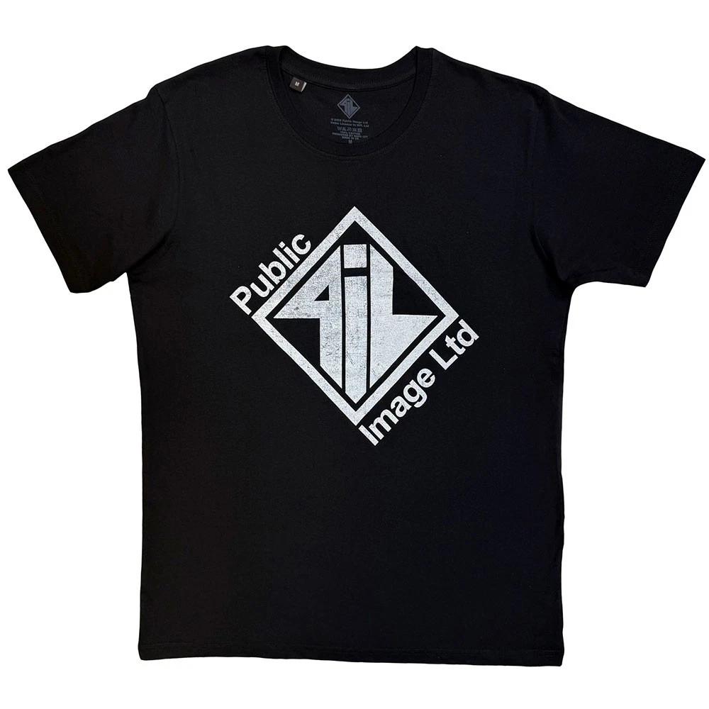 PIL Public Image Ltd Diamond Logo And Text T Shirt 2XL