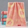 Color yarn pure cotton towel cartoon face wash absorbent towel cotton household wedding
