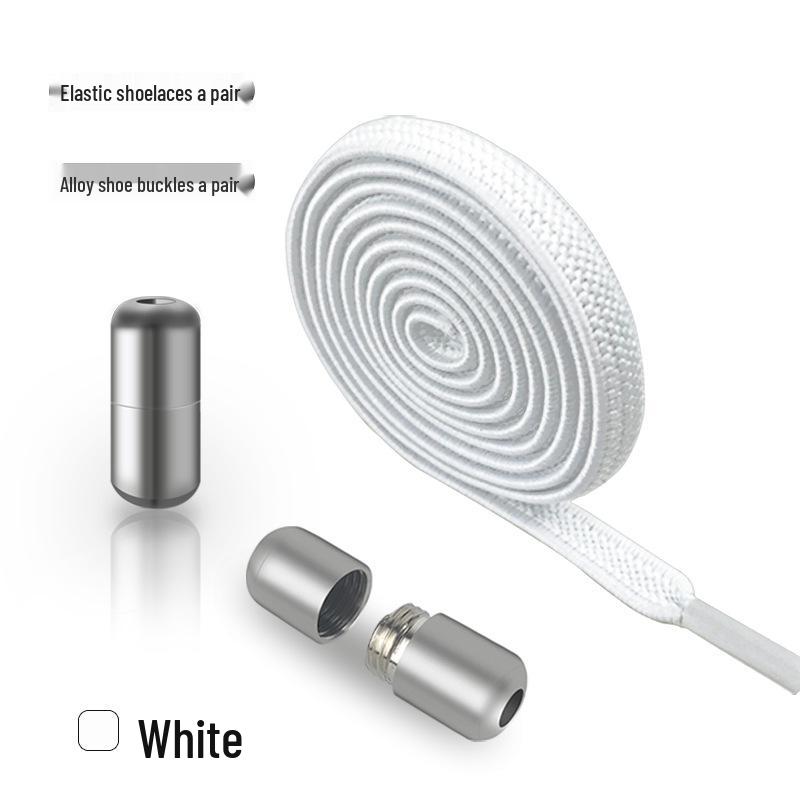 Elastic No-Tie Shoelaces for Kids with Easy Buckle