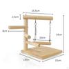 Bird Perch Stand for Small and Medium Birds - Flexible Convenient
