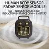 Space Heater 800W PTC Ceramic 6-8m Human Sensor Low Noise Fast Heating Portable Heater Fan with 30