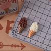 DIY Ice Cream Cone Toy: Cream Glue Hair Clip & Refrigerator Magnet Kit