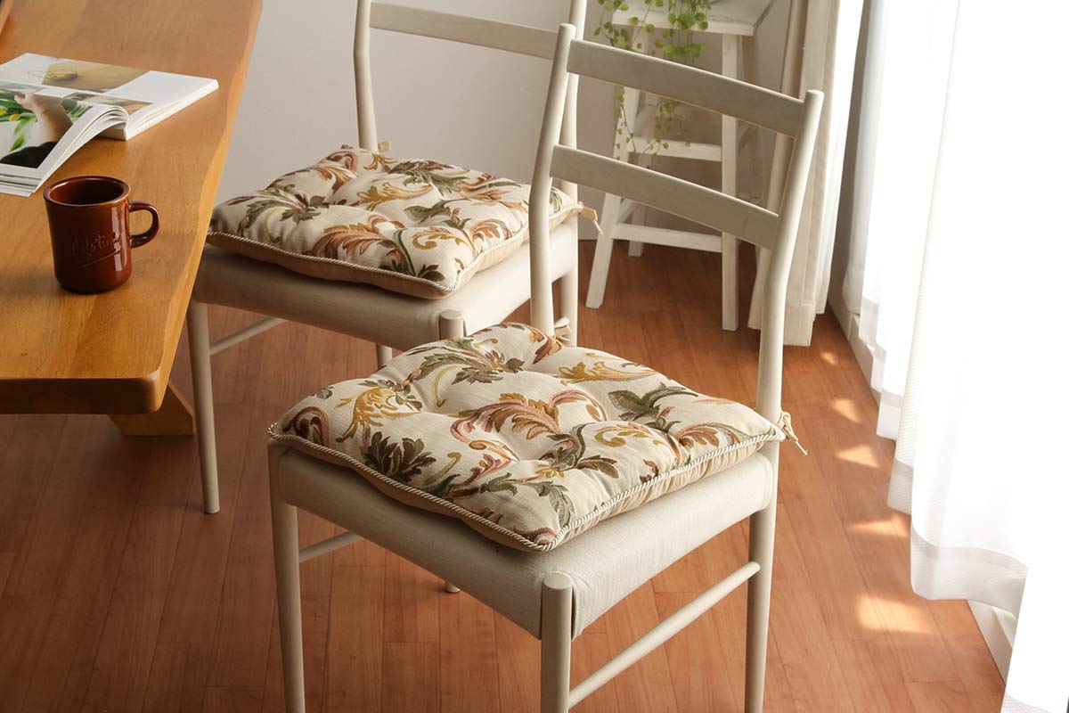 

Подушка на сиденье стула Ikehiko Elegance Liza Brown 43 x 43 см Набор из 4 шт. Приблизительно. #9262990