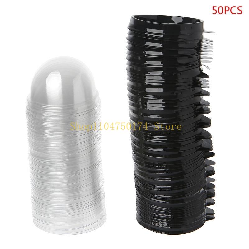 50g Round Moon Cake Trays Mooncake Packaging Box Container Holder 50 Pcs Top Sale