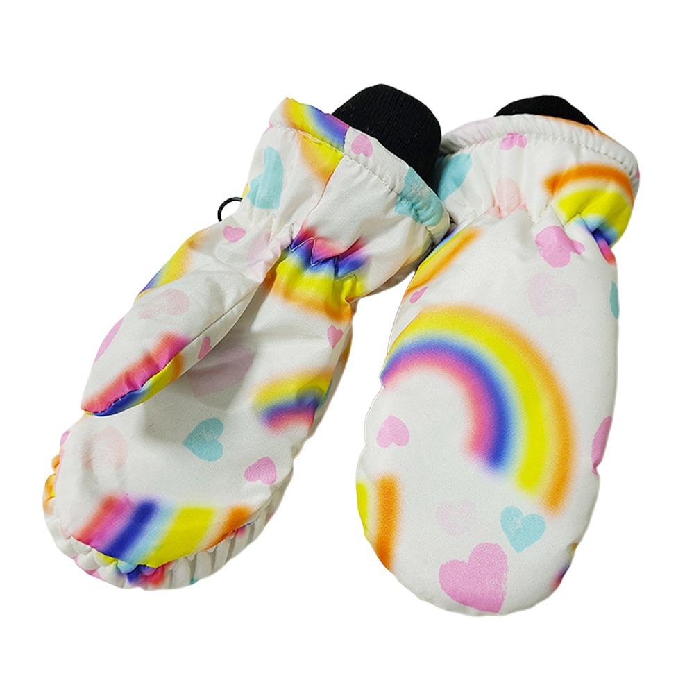 Warm Snow Gloves Non-slip Kids Winter Mittens Fashion Children Ski Gloves  Children Kids