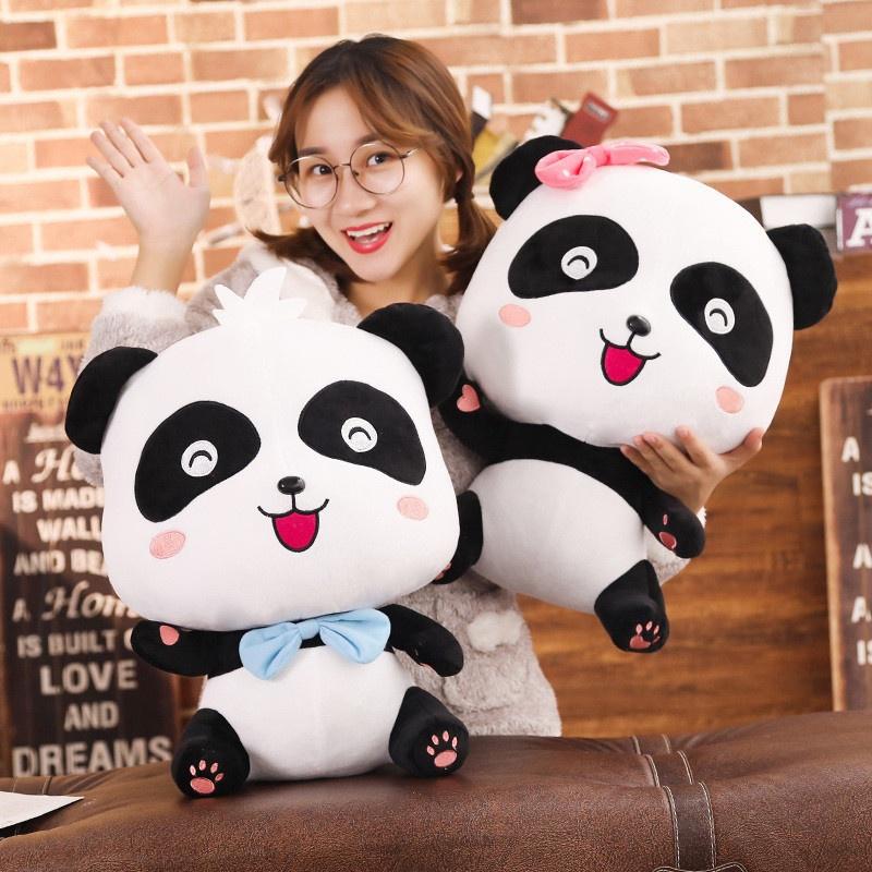 1 Pcs Quality 20/30cm Cute PANDA Stuffed Animal Plush Soft Toy Cute Doll Gift