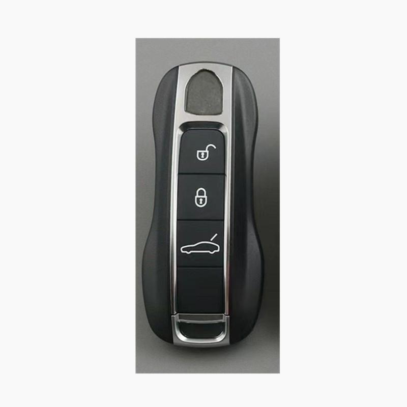 Coque de remplacement pour clé de voiture intelligente avec logo Pour Porsche Panamera Carman Macann Bobst Cayenne 911 970 981 991 996 92A 2018-Maintenant