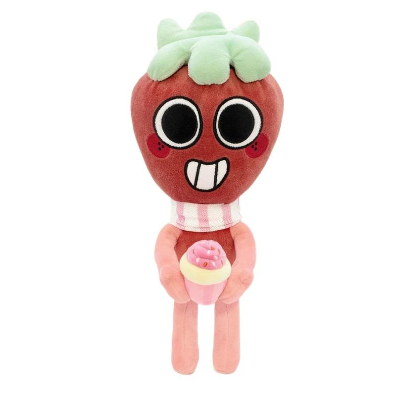 Cartoon Dandy Sprout Deluxe Plush Toy Ice Cream Strawberry Cupcake Stuffed Doll Game Peripheral Home Decorate Game Collectors