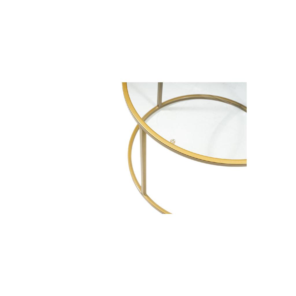 - Gold Berlin Coffee Table - 60cm