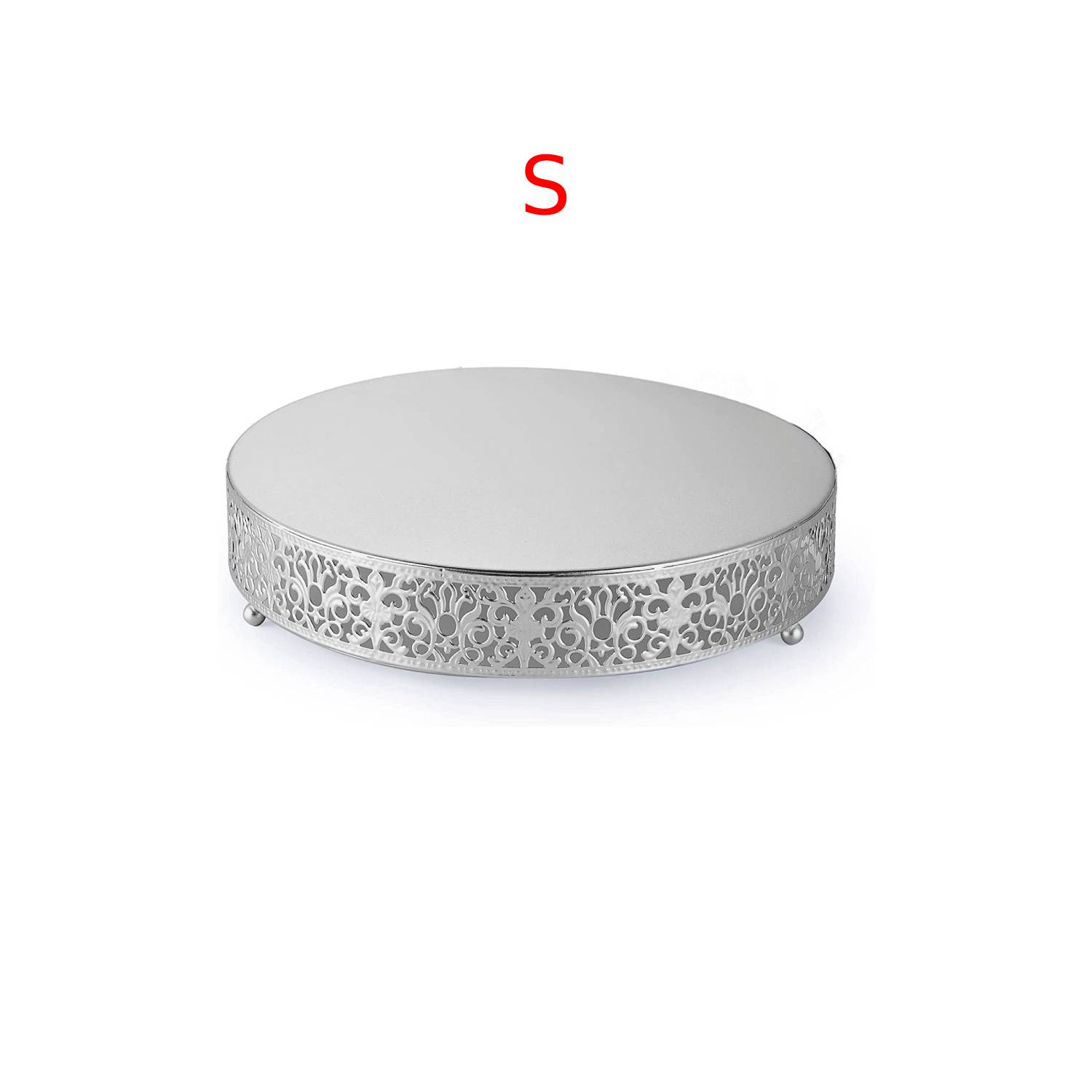 

Набор из 3 подставок для торта, круглые подставки для торта, металлическая тарелка для демонстрации десертов, кексов, сладостей для свадьбы, мероприятия, дня рождения