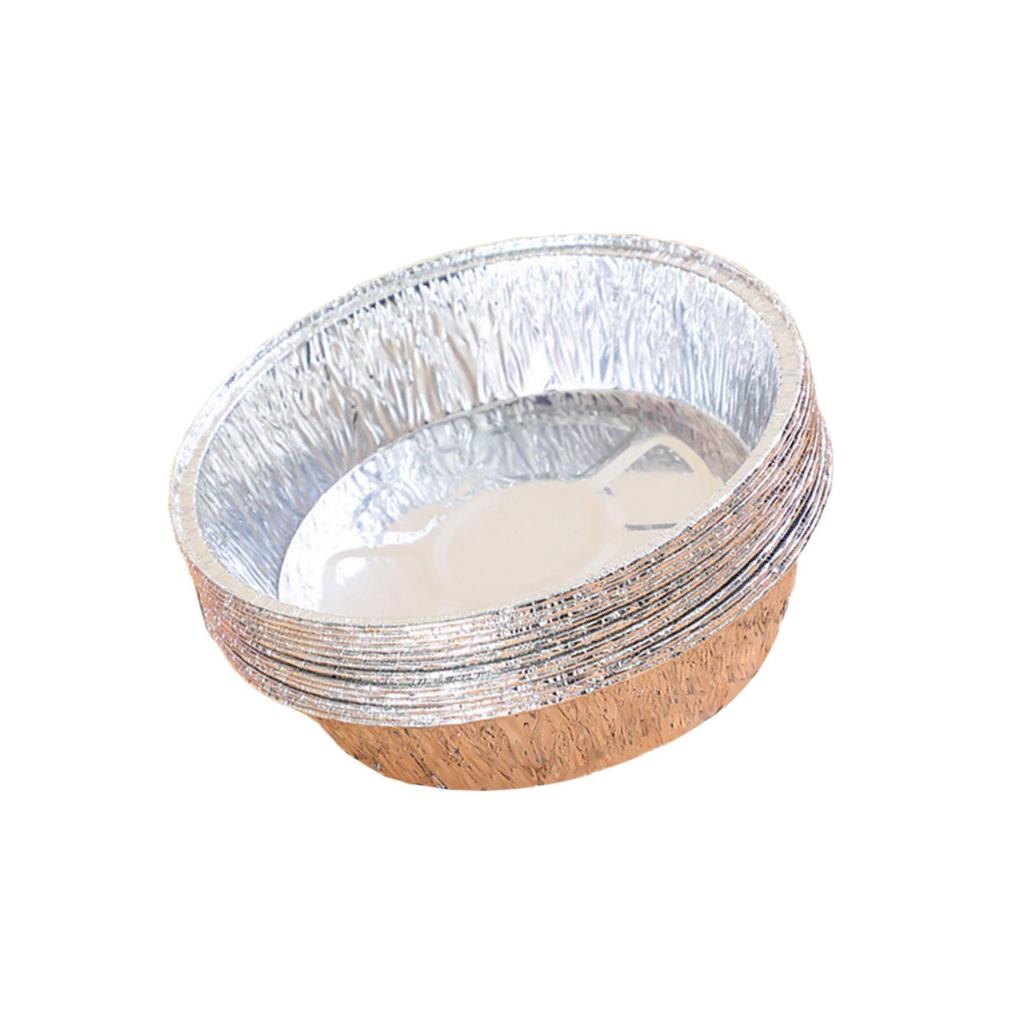 50pcs Disposable Aluminum Foil Tray for Air Fryer Baking Sheet