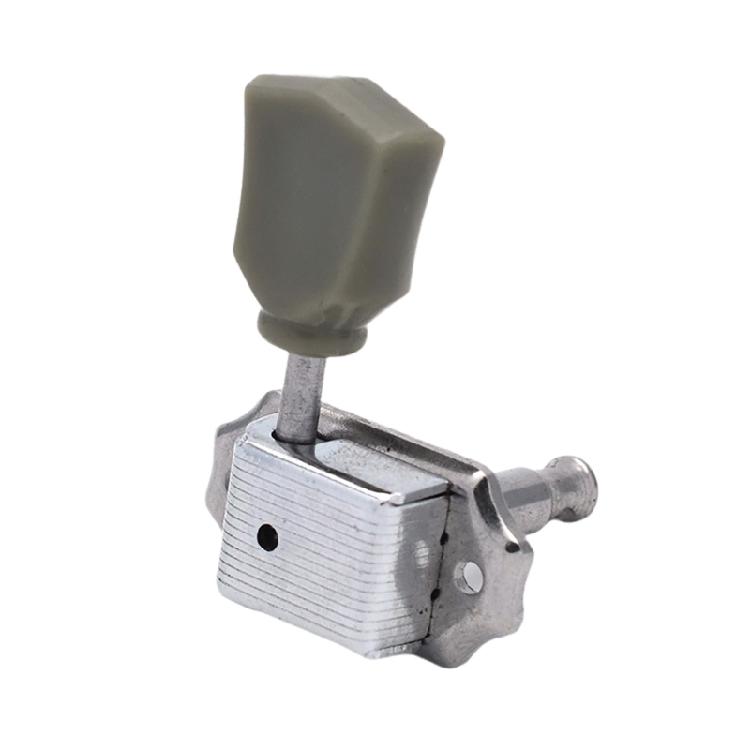 6Pcs Semi Closed Tuning Pegs Keys Tuner Machine Head Black Guitar Tuning Pegs Guitar Accessories Easy to Install