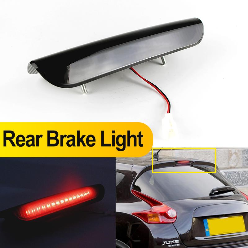 1PC For Nissan Juke MK1 F15 2010-2019 Led High-Mount Third 3rd Brake Light Rear Tail Stop Signal Lamp For Nissan Juke 2011-2014