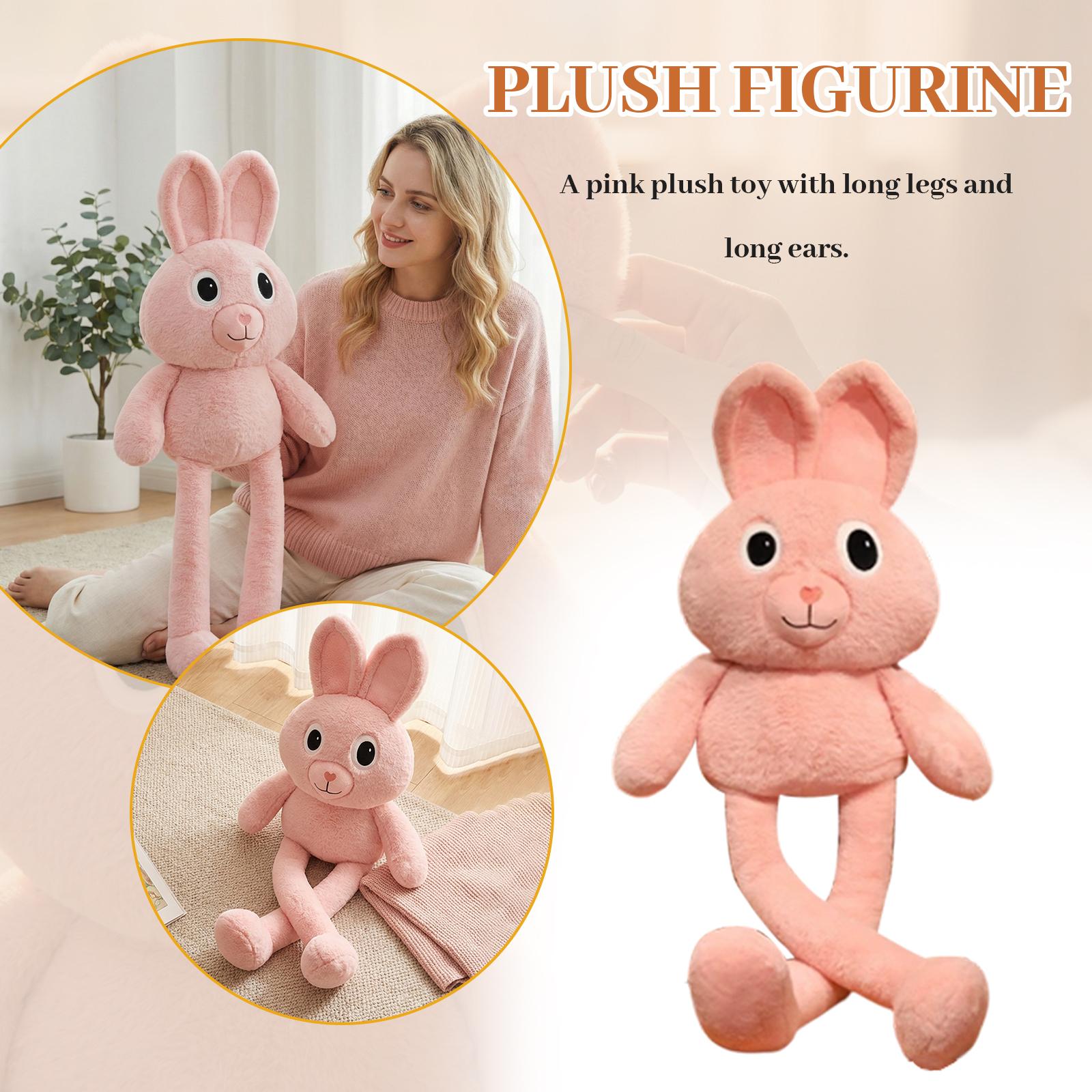 Long-legged, Long-eared -plush Toy One Size