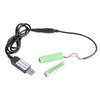 120CM USB To 3V LR6 AA Battery Substitute Cable USB Power Converters for Continuous Power In Electronics Devices