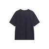 Li-Ning Logo Printed Round Neck Drop Shoulder Loose Comfortable Pullover Short Sleeve T-Shirt Men T-Shirts Black AHSU795-1