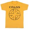 Crass Band Logo Band Stil Shirt Gelb Klassisch Unisex S-5XL ND1478 Unisex T-Shirt