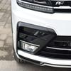 Car Fog Light Frame Accessories For VW Tiguan R-LINE 2017 2018 2019 Bumper Frame Trim Panel Lower Center Grille Frame