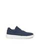 ECCO Men's Marine Genuine Leather Dress Casual Sneakers, Size 25.0 cm, 3E