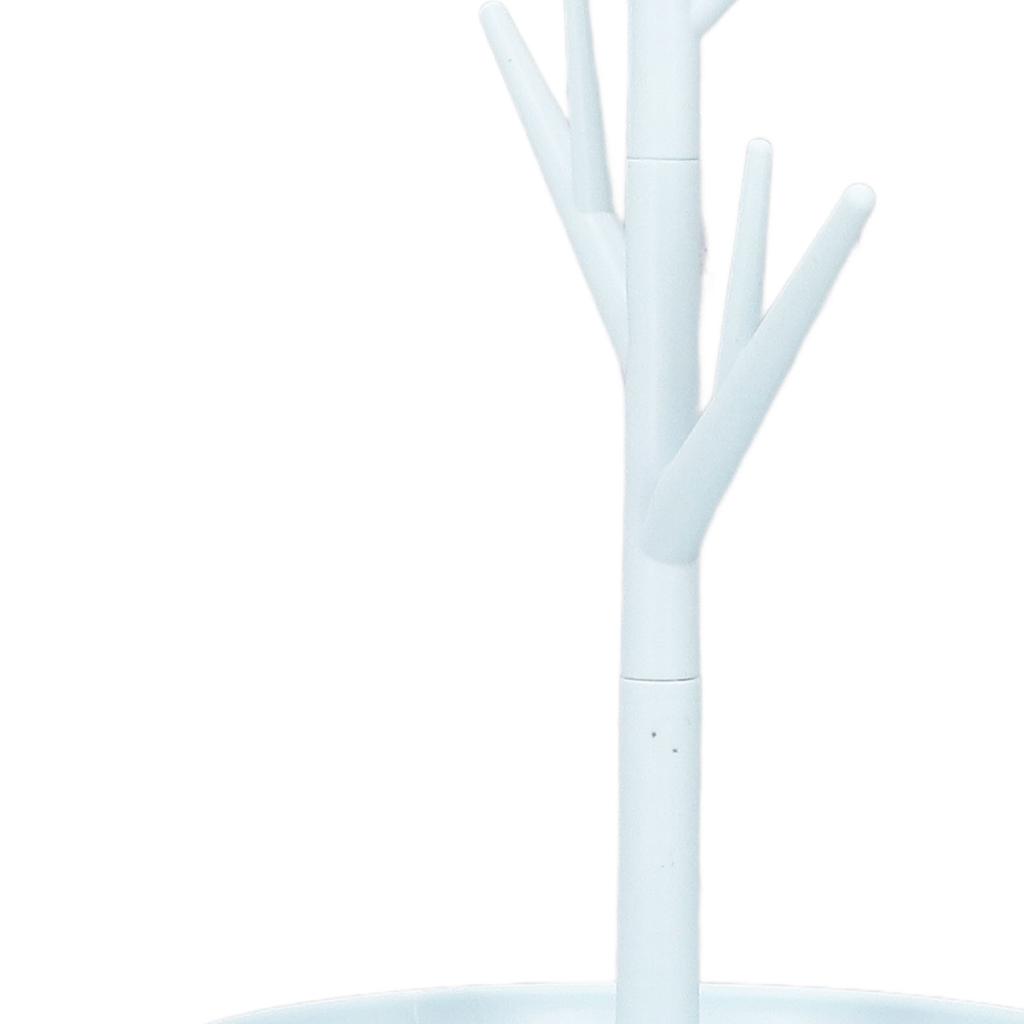 Jewelry Hanging Tree Stand Branch Shape Rotatable Detachable Student Jewelry Storage Display Stand Desktop