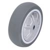 Kółko stałe 6-calowe z gumy TPR odporne na zużycie ciche koło do wózka, wózka narzędziowego, wózka ręcznego