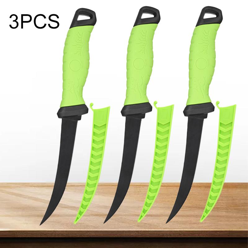 6inch Fishing Knife Cleaver Butcher Kitchen Knives Fillet Boning Knife Stainless Steel Fishes Slicing Fruit Vegetable Cutter