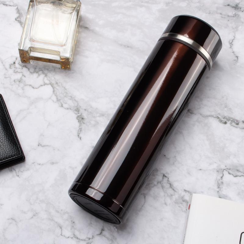 

Simple 316 stainless steel thermos mug company gift water cup portable car business tea cup 500ml